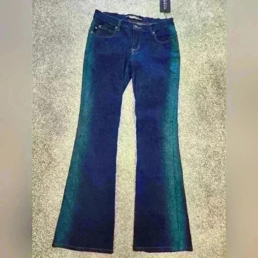 TYTE MIDRISE SPARKLE FLAIR JEANS SIZE  3